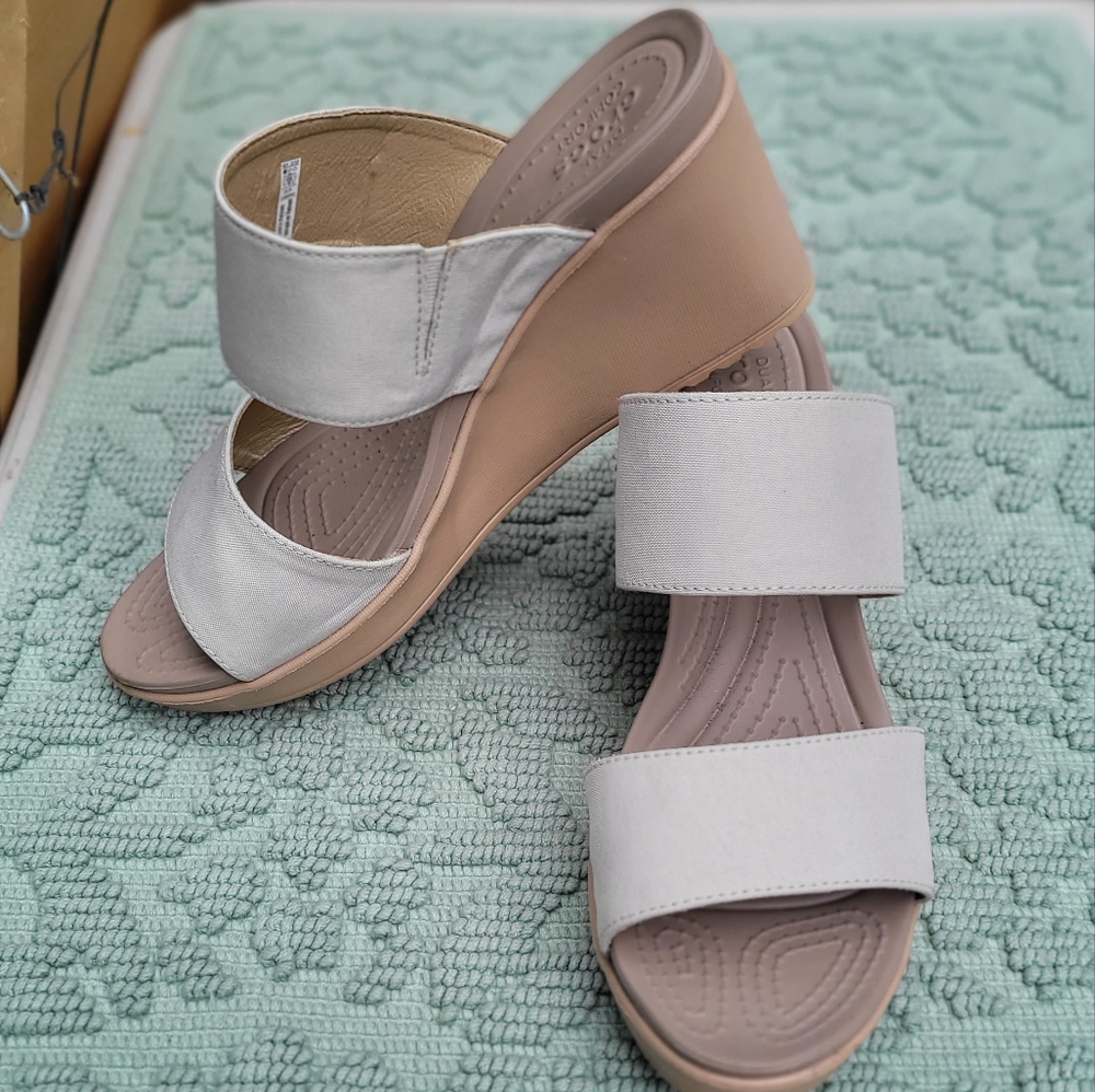 Rubber Croc Wedges